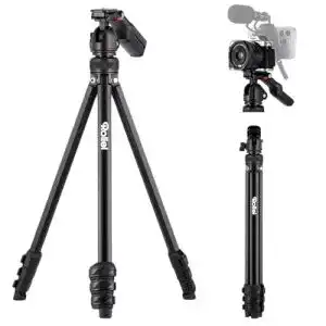 Rollei Compact Creator Stativ für Kamera und Smartphone, 152 cm