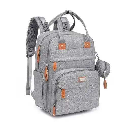 Wickelrucksack BabbleRoo Baby Wickeltasche/Rucksack, lässig