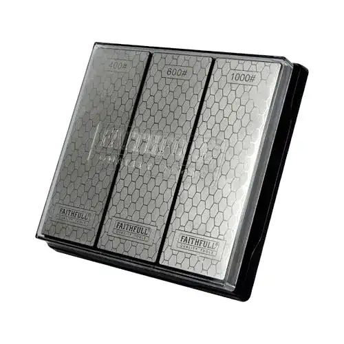 Diamant-Schleifstein Faithfull FAIDWTRIPLE Set mit 3 Steinen