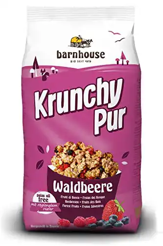 Protein-Müsli Barnhouse Krunchy Pur Waldbeere – Bio (750 g)