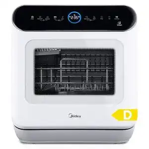 Midea Tischgeschirrspüler für 3 Gedecke, flexibel nutzbar mit IOT-Steuerung