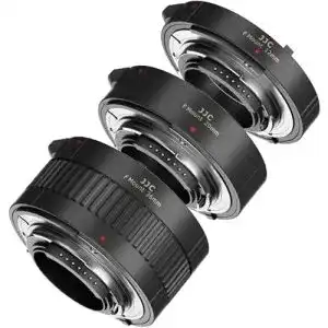 Makro-Zwischenringe Set Jjc AF für Nikon F Mount 12MM, 20MM, 36MM
