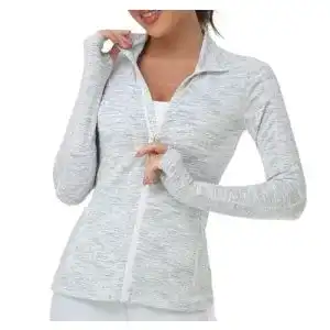 Laufjacke für Damen von Vutru mit hohem Kragen und leichtem Material