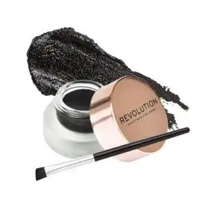Gel-Eyeliner von Makeup Revolution im praktischen Pot mit Pinsel
