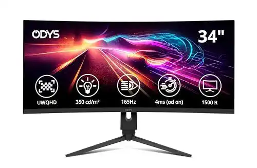 Curved Monitor 34 Zoll Odys XP34 PRO 86cm UWQHD
