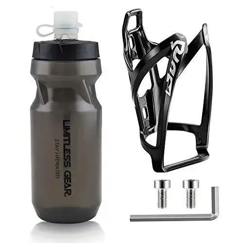 Flaschenhalter für Mountainbikes mit 21 Unzen Trinkflasche