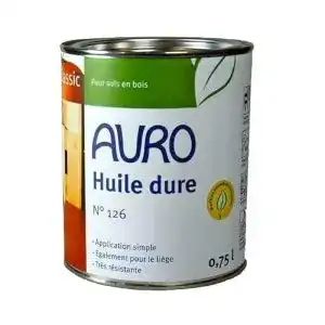 Hartöl Auro 0,75 Liter für Holz- und Korkflächen