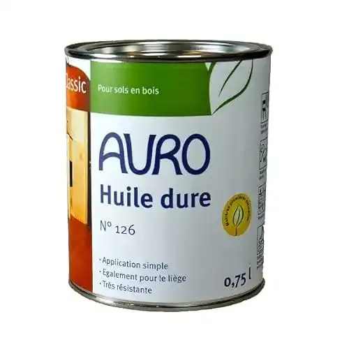 Hartöl Auro 0,75 Liter für Holz- und Korkflächen