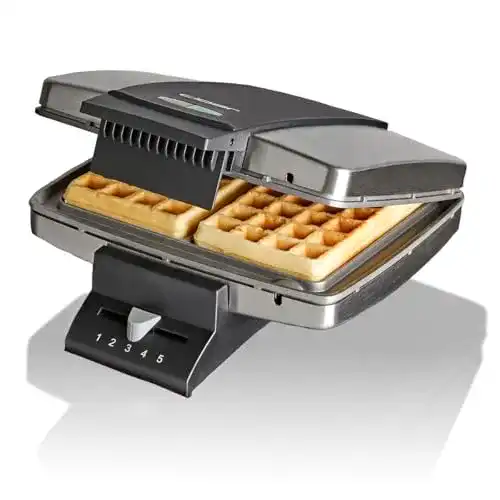 Cloer 1445 Brüsseler Waffeleisen für traditionelle belgische Waffeln