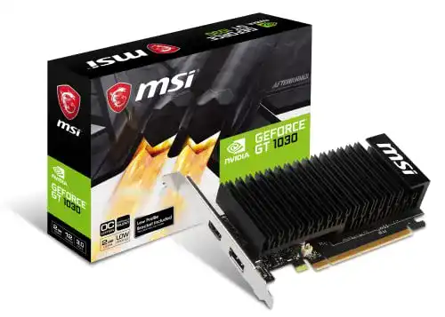 Passive Grafikkarte Msi NVIDIA GeForce GT 1030 2GHD4 LP OC