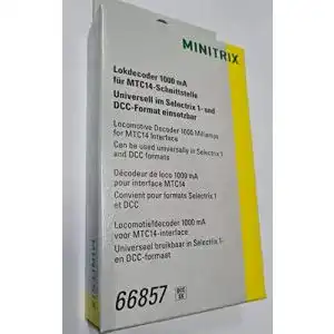 Lokdecoder Minitrix Trix 66857 mit 1000 mA für MTC14-Schnittstelle