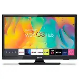 Kleiner Fernseher Cello 19 Zoll Smart TV für Camping und Reisen