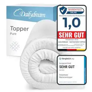 Matratzentopper Dailydream aus viskoelastischem Schaum
