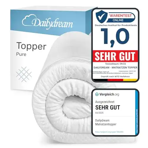 Matratzentopper Dailydream aus viskoelastischem Schaum