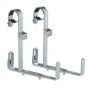 Blumenkastenhalter Alba Krapf Set für Blumenkästen in Silber
