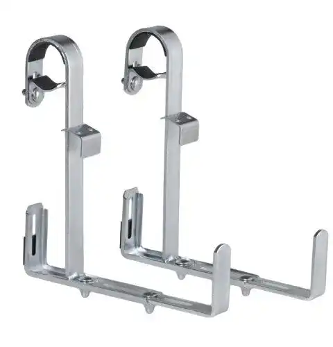 Blumenkastenhalter Alba Krapf Set für Blumenkästen in Silber