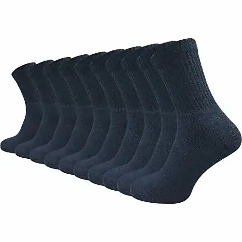 Tennissocken GAWILO für Herren und Damen (10 Paar) – Arbeitssocken