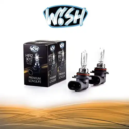 Wish HiR2 LongLife 9012 PX22d 12V 55W Halogenlampe