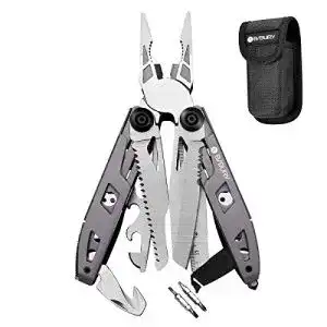 Multitool von BIBURY – 18 in 1 Taschenwerkzeug für verschiedene Anwendungen