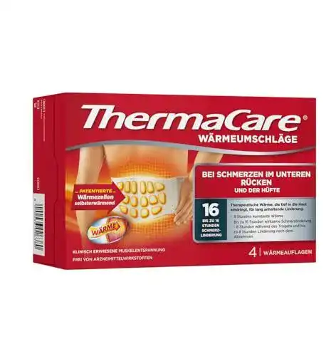 Wärmepflaster von ThermaCare für Rücken- und Muskelschmerzen
