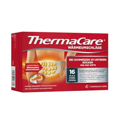 Wärmepflaster von ThermaCare für Rücken- und Muskelschmerzen