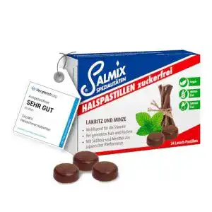 Salmix Halstabletten – Wohltuende Halspastillen mit Kräuterextrakten