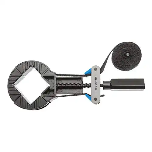 Bandspanner Secotec mit 4 m Bandlänge und 4 Spannbacken