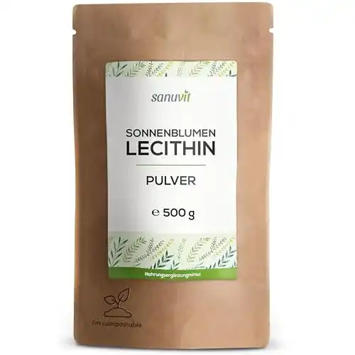 Lecithin-Granulat Sanuvit Sonnenblumen-Lecithin 500g