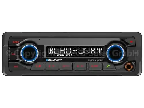 Blaupunkt Denver 212 DAB BT Autoradio, 1-DIN, DAB+ mit Bluetooth