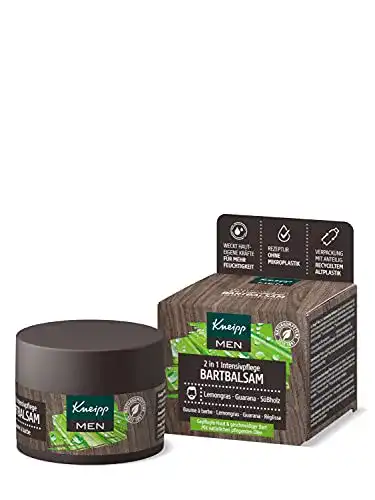 Bartbalsam Kneipp Men 2 in 1 Pflege mit Lemongras und Guarana