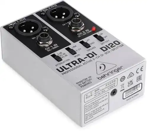 Behringer DI-Box und Signal Splitter für klare Signalübertragung