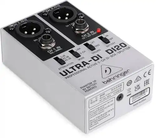 Behringer DI-Box und Signal Splitter für klare Signalübertragung
