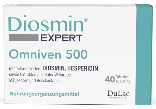 Venen-Tabletten Omniven 500 für Hämorrhoiden und venöse Gesundheit