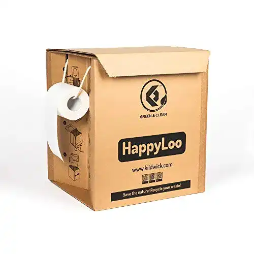 Klapptoilette Kildwick HappyLoo Komposttoilette für Camping und Reisen