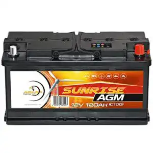 AGM-Batterie 120Ah Sunrise 12V für Solar- und Versorgungsanwendungen