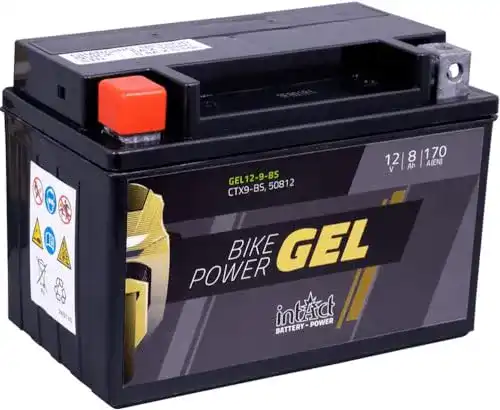 Motorradbatterie 12 V 8 Ah Intact – GEL Technologie und Leistungsmerkmale
