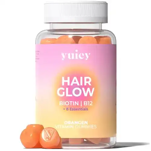 Biotin Gummibärchen von Yuicy für Haarwachstum und Vitalität
