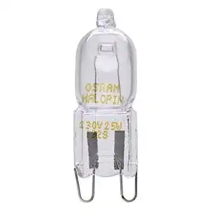 Backofenlampe Osram Halopin 25 W G9 Halogen für Öfen und Mikrowellen