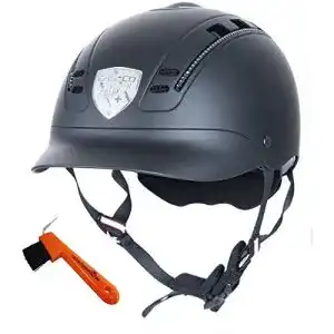 Casco Reithelm Passion schwarz Größe M (54-57cm)