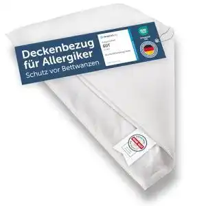 Blumtal Milbenbezug Decke 135×200 cm im 2er Set