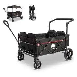 Bollerwagen elvent WagonPro City – Faltbarer Handwagen mit Dach