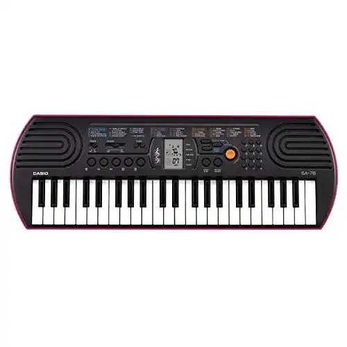 Casio SA-78 Mini-Keyboard mit 44 Tasten und vielfältigen Funktionen