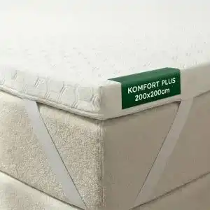 Wendre Matratzen Topper 200 x 200 cm aus Kaltschaum