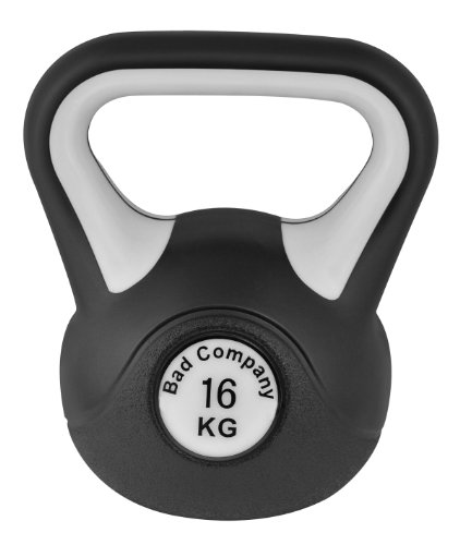 Kettlebell Bad Company aus Kunststoff für Fitness und Training