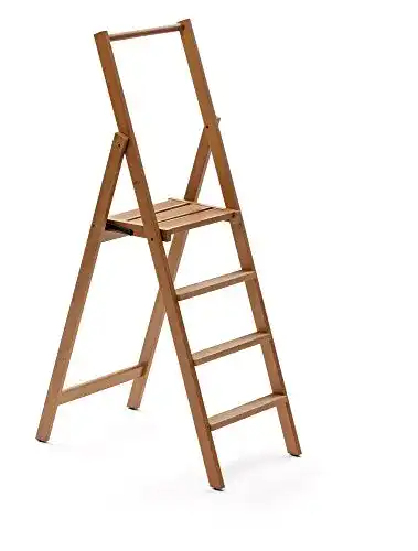 Holzleiter Arredamenti Italia 4-Stufen Leiter Kimora aus Holz