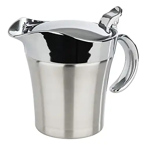 Thermo-Sauciere APS 40207 – Doppelwandige Isolierte Sauciere für Gastronomie
