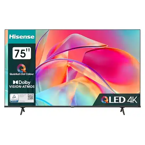 Hisense 75E7KQ QLED Smart TV 189 cm (75 Zoll), 4K, HDR
