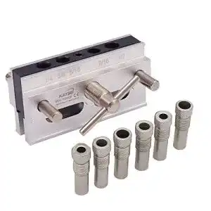Dübelhilfe Katsu Tools Selbstzentrierende Dübellehre für Holzbearbeitung