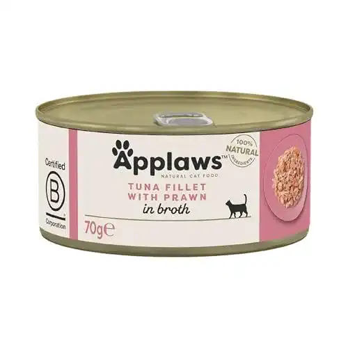 Applaws Katzenfutter Premium Natural Nassfutter Thunfisch Garnelen