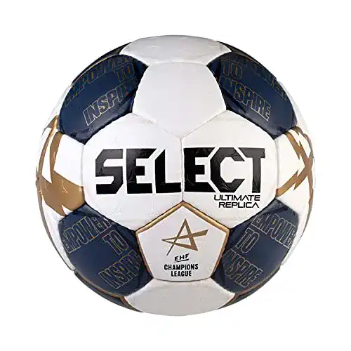 Handball Select Ultimate Replica V21 in Weiß und Blau